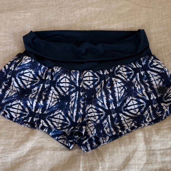 Roxy Navy and White Women's swim Shorts - Picture 1 of 3